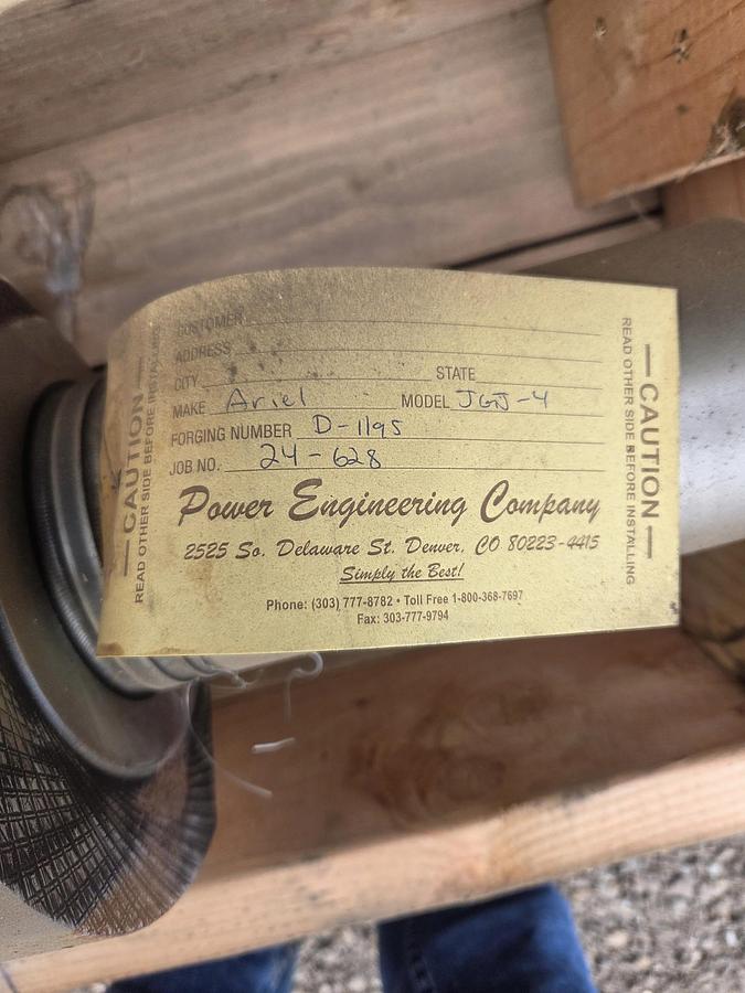 Refurbished Ariel JGJ-4 Rebuilt Crankshaft PN D-1195