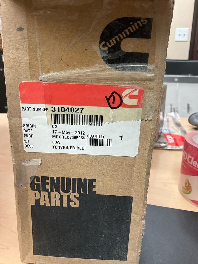 Cummins Belt Tensioner PN 3104027