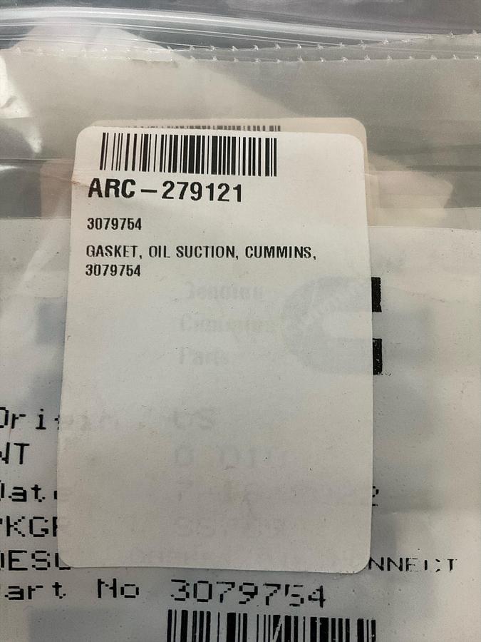 Cummins Oil Suction Gasket PN: 3079754