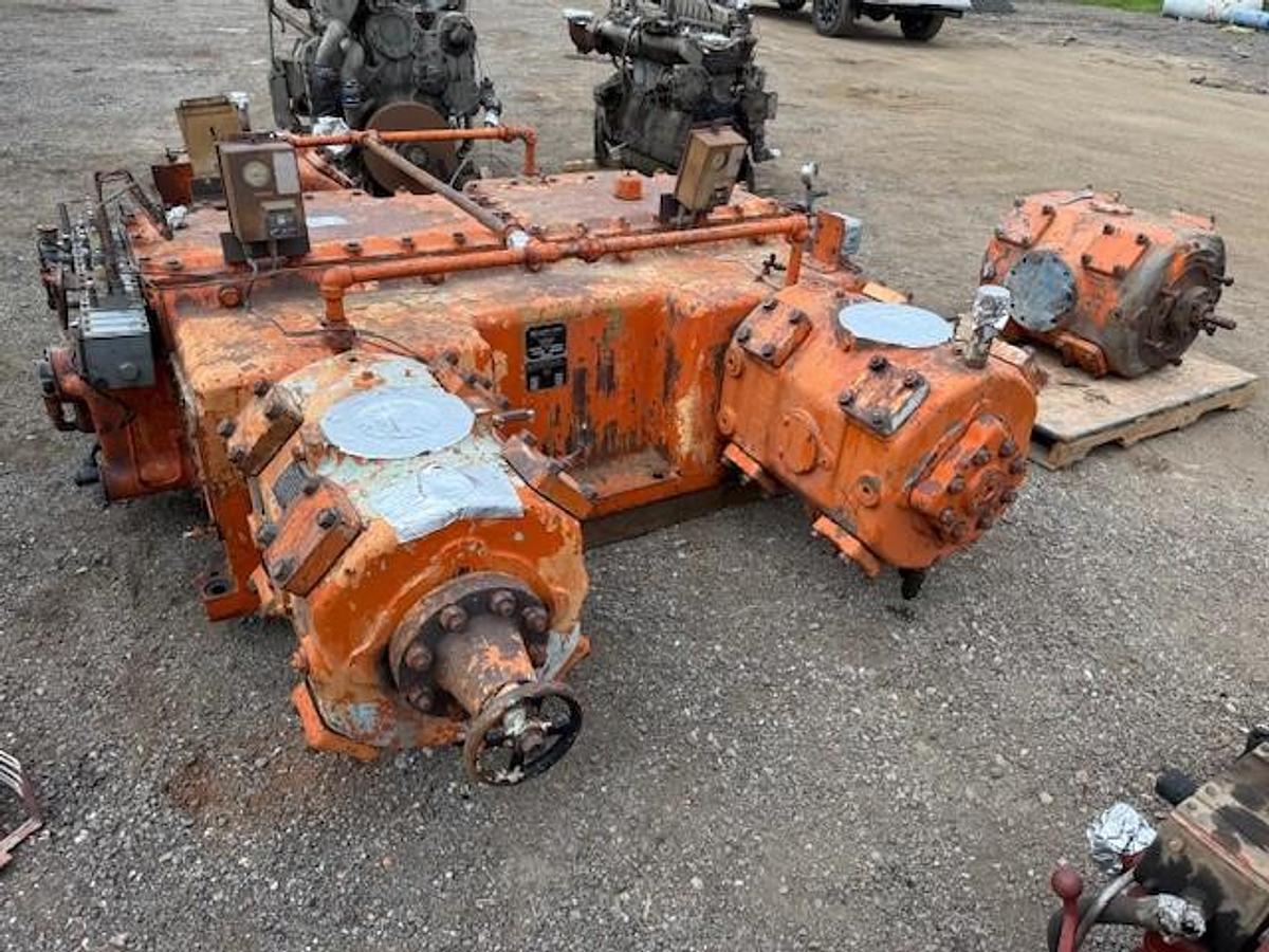 Used Cooper Bessemer AMA-4 Compressor Frame SN 47822 with 8.875” x 8.875” x 6.375” x 6.375” x 5” stroke Cylinders 
