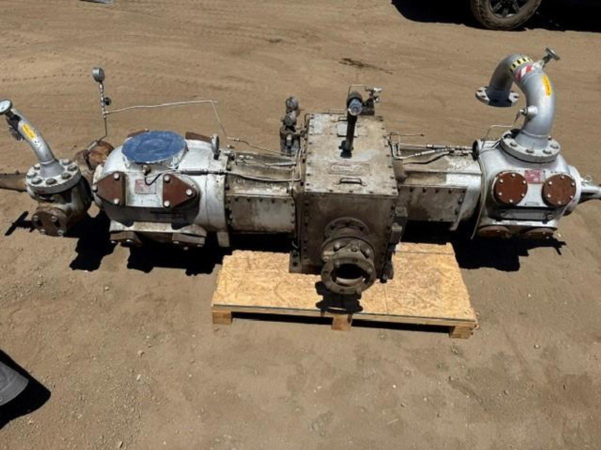 Used Ariel JGW-2 Compressor Frame SN F-6153 with 7.125” x 6” x 3.875” Cylinders 