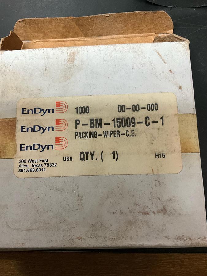  EnDyn Packing Wiper OEM  PN: P-BM-15009-C-1