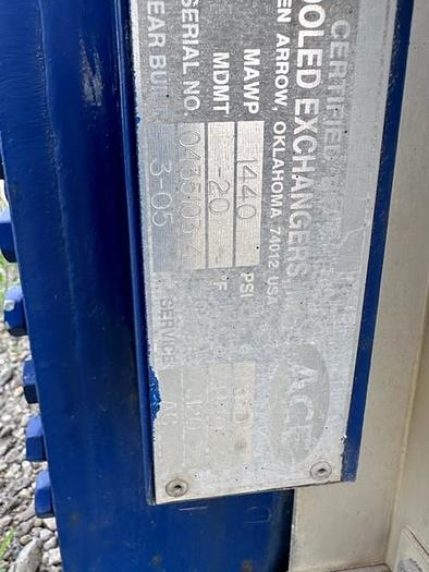 Used Ariel JGJ-4 / Cat G3508LE Three stage Compressor Package - Size 13.5” x 13.5” x 9.75” x 5.5” - Less Engine Only - Unit # 143