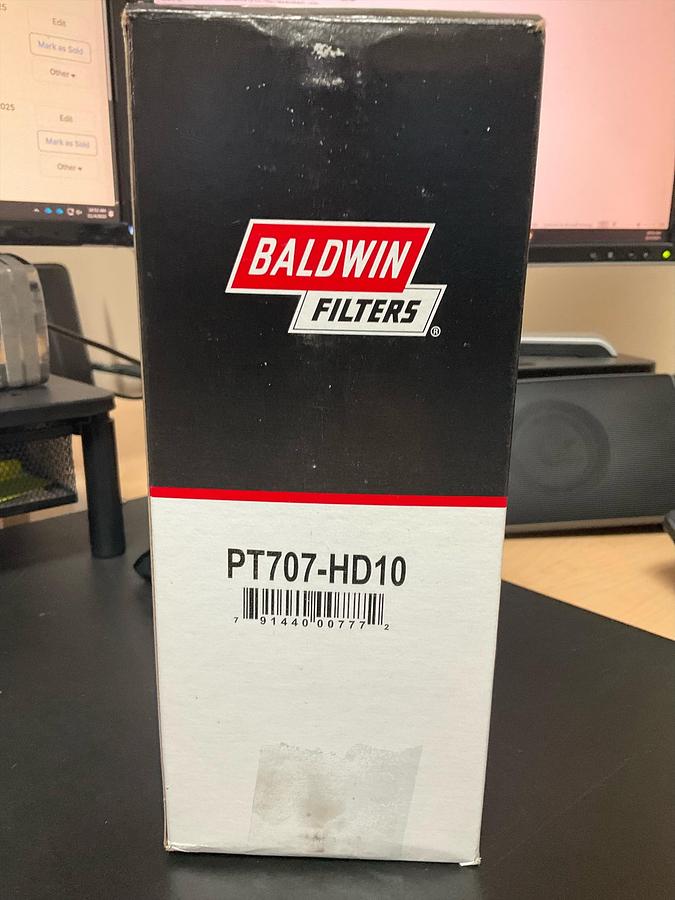 BALDWIN Hydraulic Filter Element PN: PT707-HD10