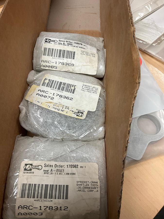 ARIEL SPKT,35-1 X 24T, 1.664 BORE PN: A-0003