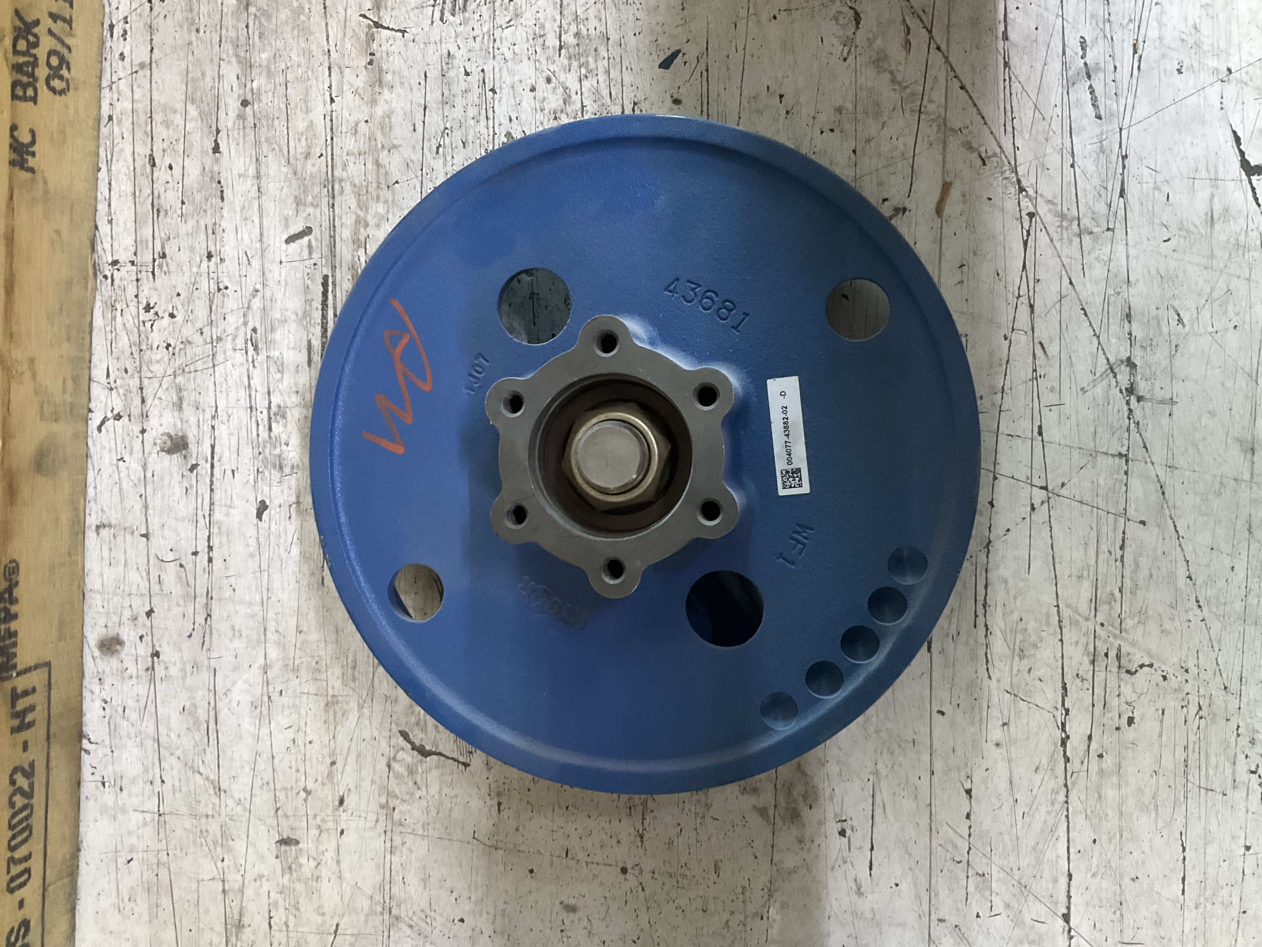 BorgWarner Thermal Systems fan-drive pulley assembly PN: 004077-43682-02-D