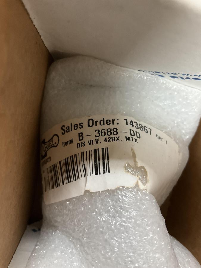 Ariel Discharge Valve PN: B-3688-DD