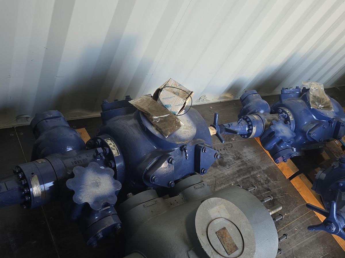 Used Ariel 6.375” x 3.875” RJ Tandem Cylinder SN C-88093 / C-88094 (Rebuilt)