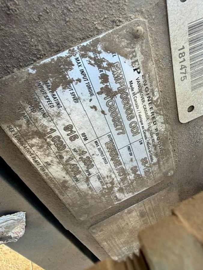 Used CAT G3512LE A3 Engine SN WPR00130