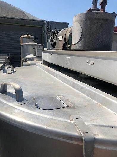 Used Hamilton 300 Gallon stainless steel jacketed mix kettle