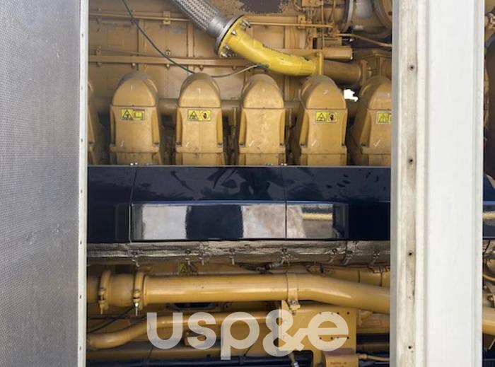 Used 1.4 MW 2014 Used Caterpillar XQ1475G Natural Gas Generator Set