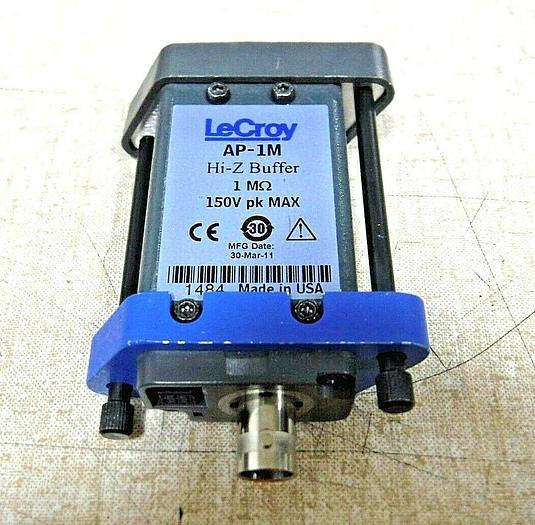 Used LeCroy AP-1M Hi-Z Buffer 1 MΩ High Impedance Adapter -For Wave Master + More