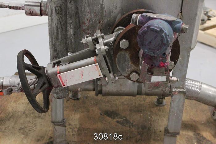 Used 24" Diameter Stainless Steel Mixing Tank #30818