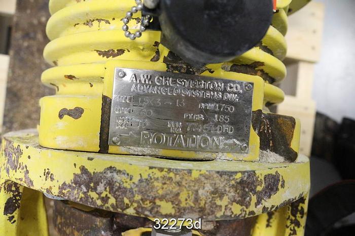 Used AW Chesteron P2405 1.5x3x13 Pump #32273