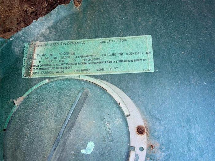 Used 2006 Stanton Dynamics 36 PT Drill Pipe Trailer With Winch