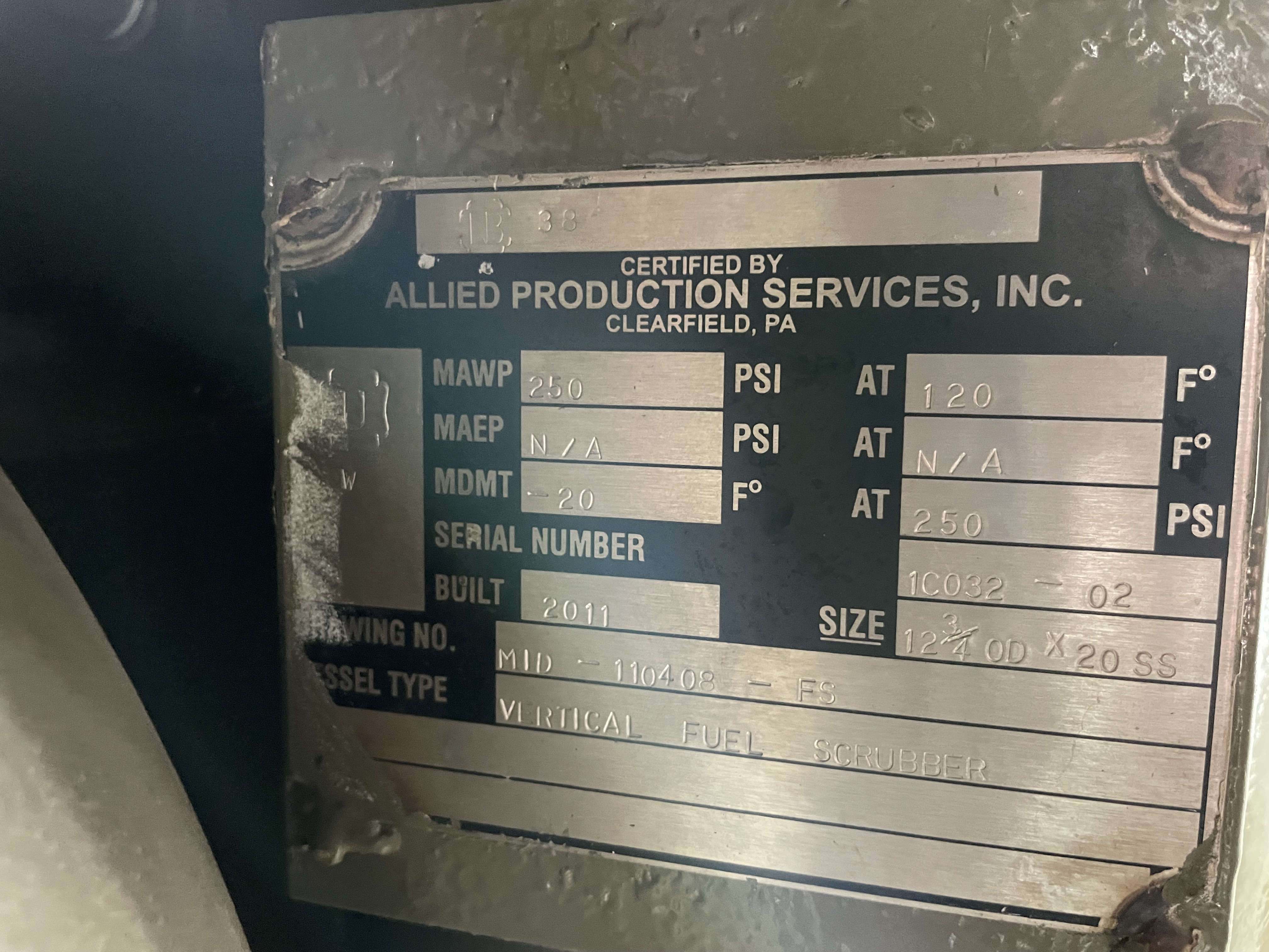 GPU, Single, 24"x8', 1440, 750 mbtu