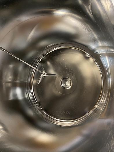 Used Precision 500 Liter Stainless Steel Insulated Mixing Tank w/ PharMix Agitator