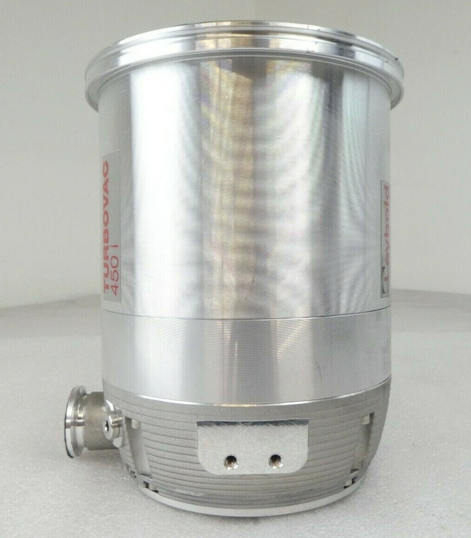 Used Oerlikon Leybold TURBOVAC 450i 830071V1001 Turbomolecular Pump Turbo Working