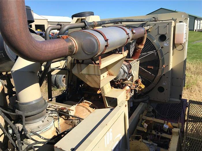 Used 2008 Ingersoll-Rand XHP1170 Air Compressor & Kubota 40KW GenSet