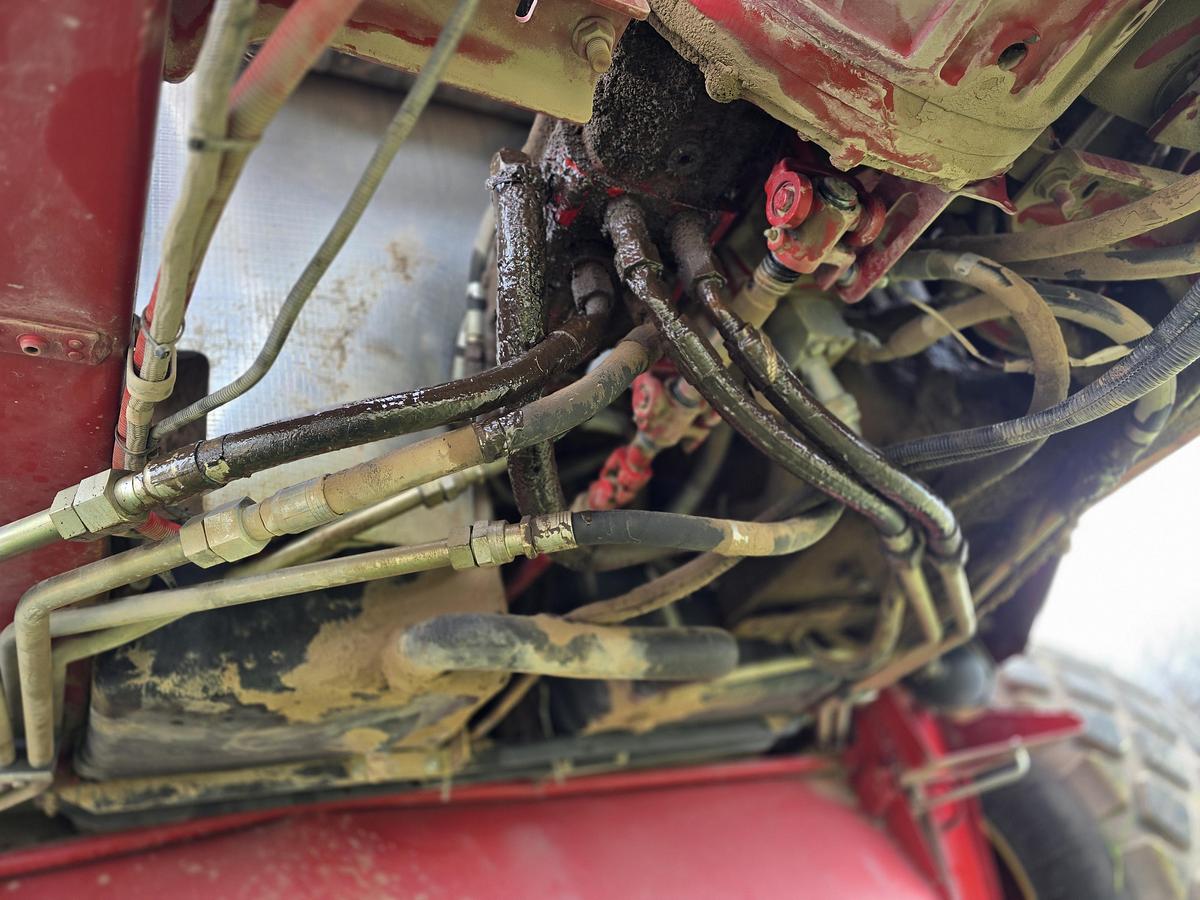 Used 16' New Holland H8080 Rotary Windrower w/ 730 hrs