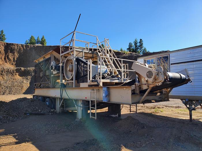 Used Complete Crushing Spread ** Will Separate ** includes Nordberg C100 Jaw Crush + more