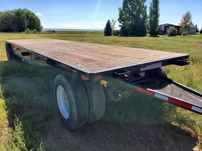 Used 48' + 30' Hay / Flatbed Trailer Set - Reinke w/ Western