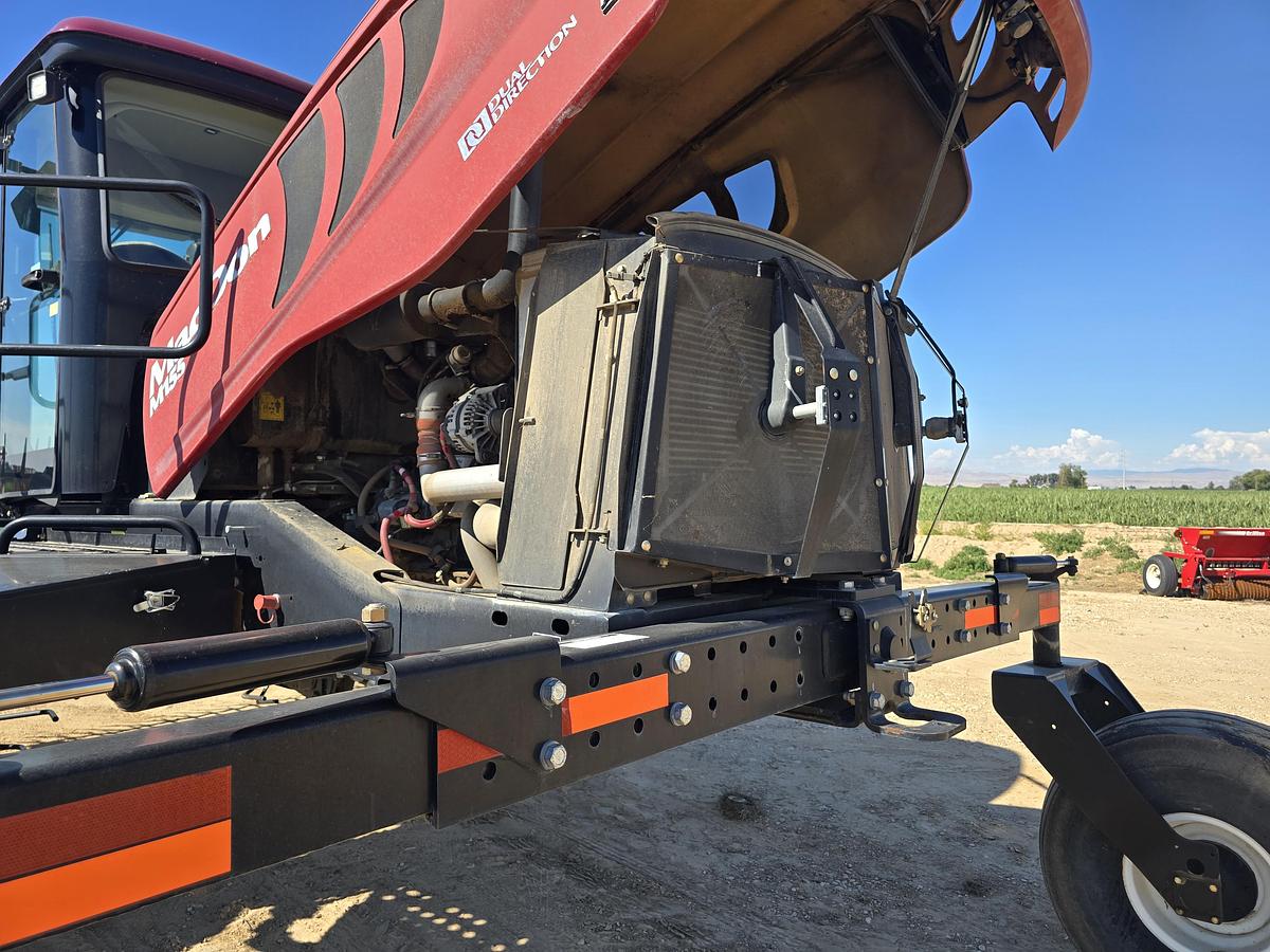 Used 20' MacDon M155 Windrower w/ Draper Head for Grass / Mint