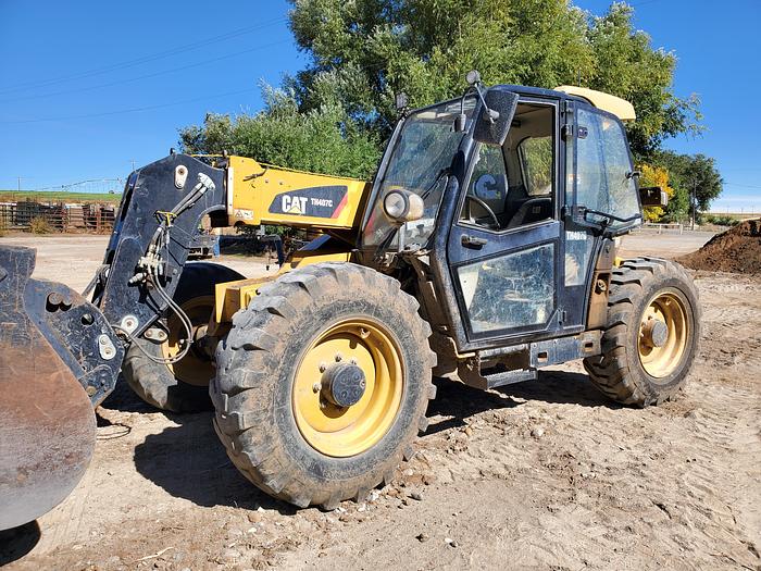 Used 2015 Cat TH407C Telehandler - 3500 hrs