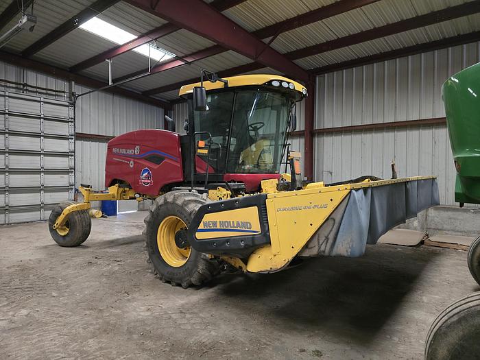 Used 2023 New Holland SR260 Plus Windrower w/ 390 eng hrs