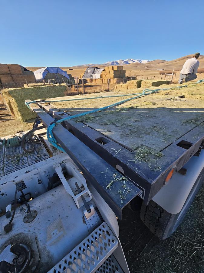 Used Hay Trailer Set - Fruehauf 32' Lead + 30' Pup