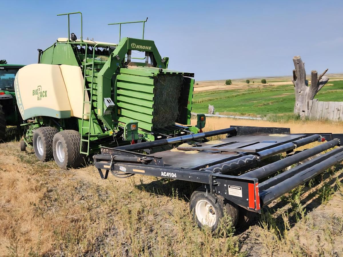 Used 2009 Krone BP12130 4x4 Baler w/ 34k bales