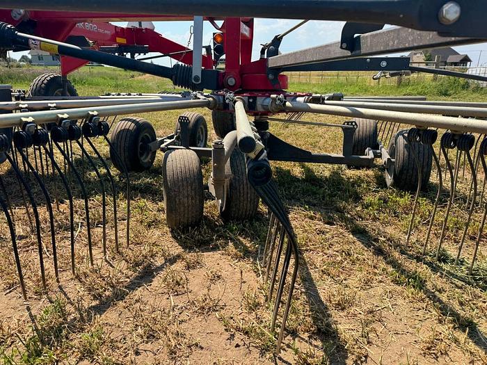 Used 2022 Massey Ferguson RK802 TRC-PRO Rotary Rake ** Like New **