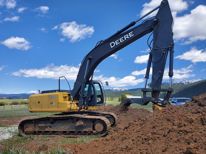 Used 2006 John Deere 270D LC Excavator w/ 3700 hrs