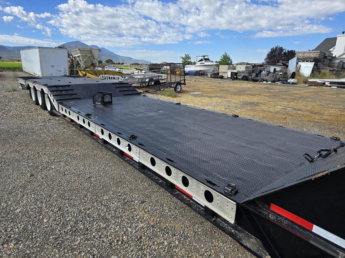 Used 53' Muv-All Lowboy Equipment Trailer