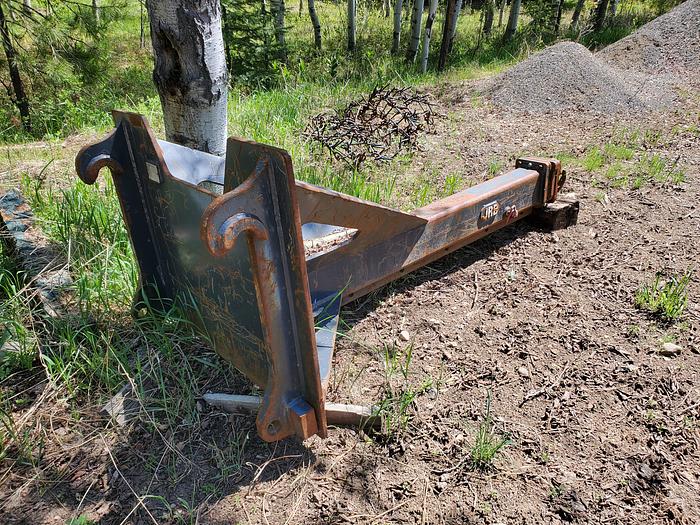 Used JRB Extendable Jib Boom Attachment for Wheel Loader