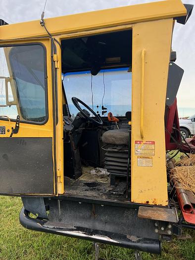Used 2008 New Holland H9880 Balewagon w/ Mil-Stak Clamp