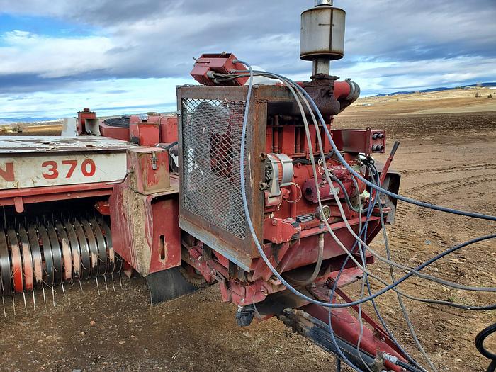Used Freeman 370T Engine Baler w/ 3200 hrs