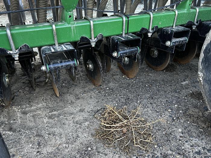 Used 2022 Great Plains 20' Grain Drill and No-Till Caddy ** 6" spacing**