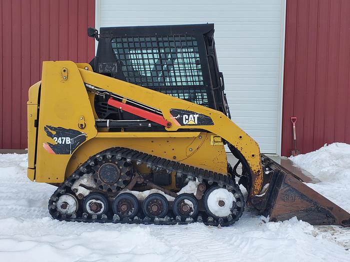 Used 2012 Cat 247B3 Skid Steer w/ 3000 hrs