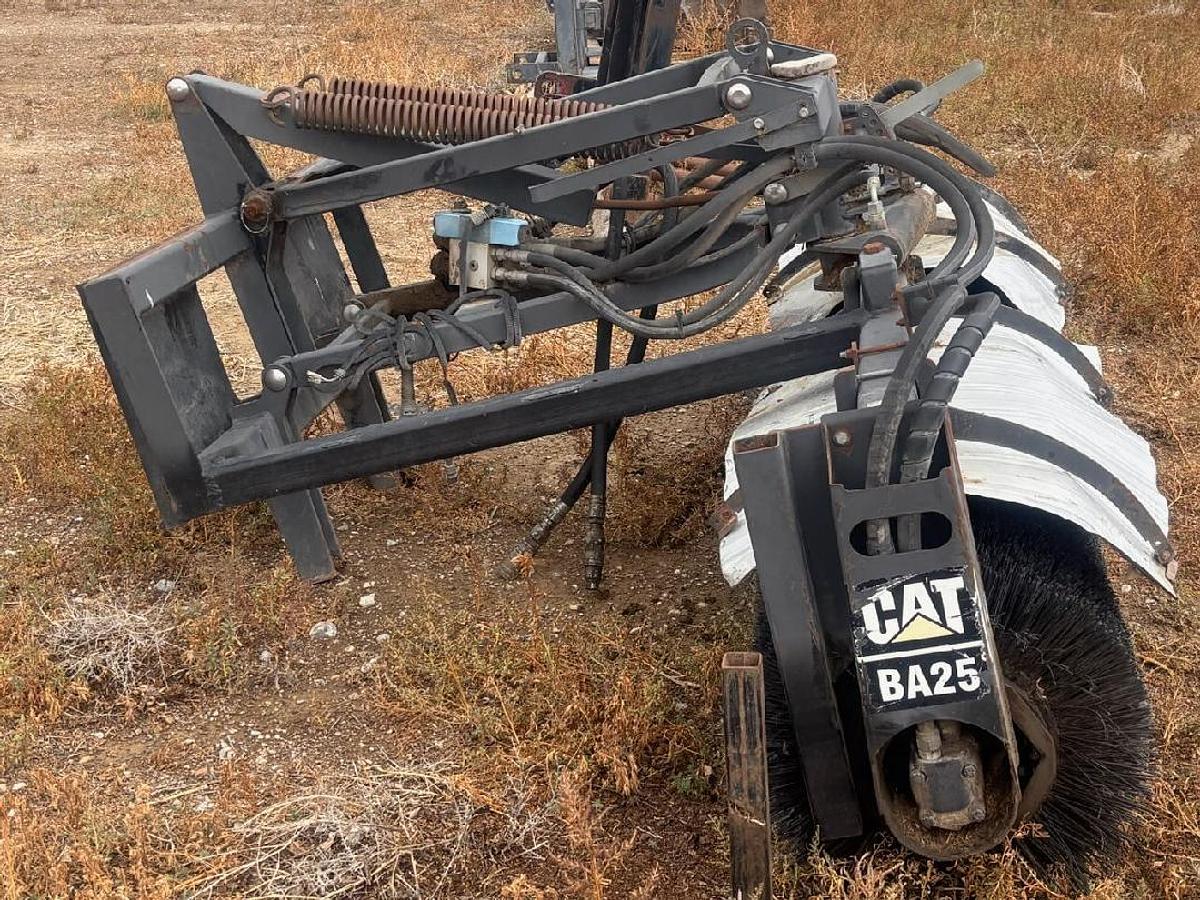 Used Caterpillar BA25 Skid Steer Sweeper