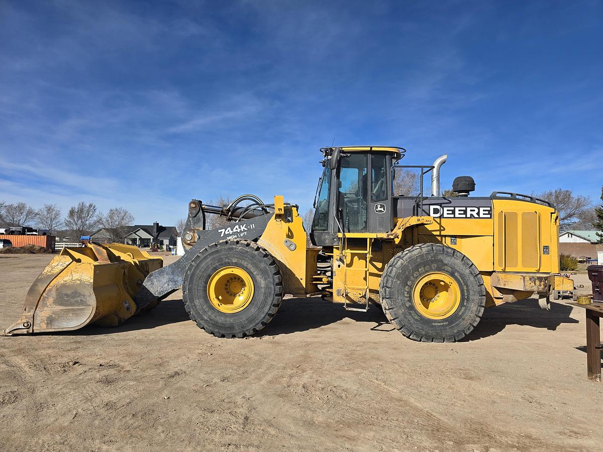 Used 2015 John Deere 744K-II High Lift Wheel Loader
