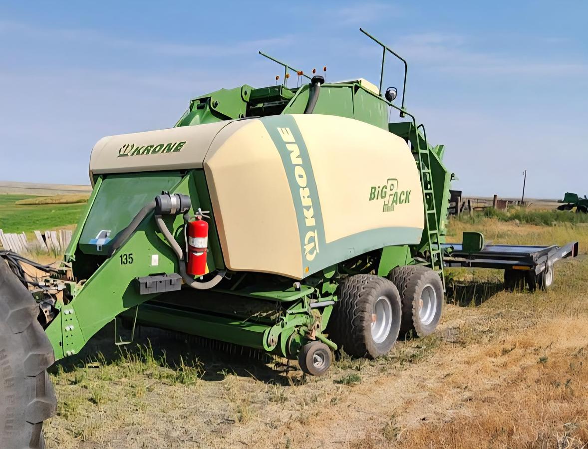 Used 2009 Krone BP12130 4x4 Baler w/ 34k bales