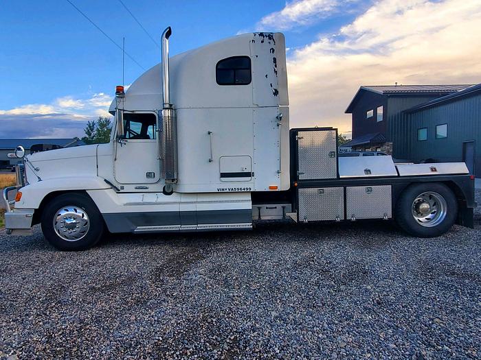 Used Freightliner FLD120 Service Truck / Toy Hauler