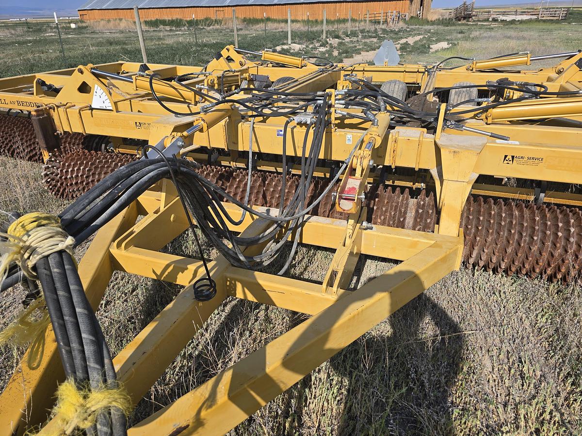 Used 30' Schmeiser TBF4 Roller Harrow