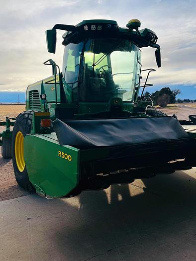 Used 2022 John Deere W235R Windrower w/ 268 hrs ** Owner Operator Retired **