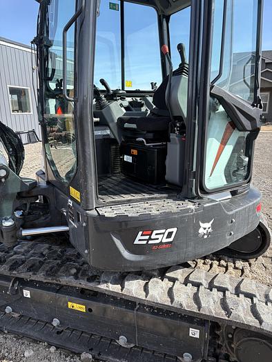 Used 2023 Bobcat E50 R2 Excavator***Long Arm, Thumb, Angle Blad, Factory Warranty***