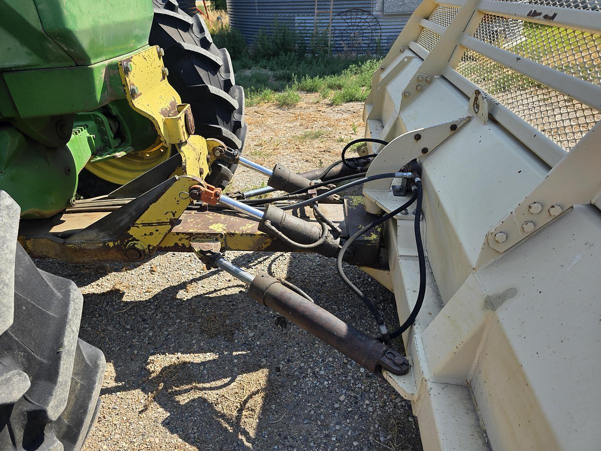 Used John Deere 4955 Tractor w/ Front + Rear Blades