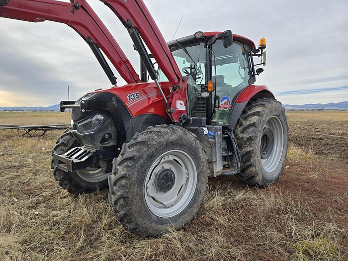 Used 2018 Case Maxxum 135 Tractor w/ Loader - 1300 hrs