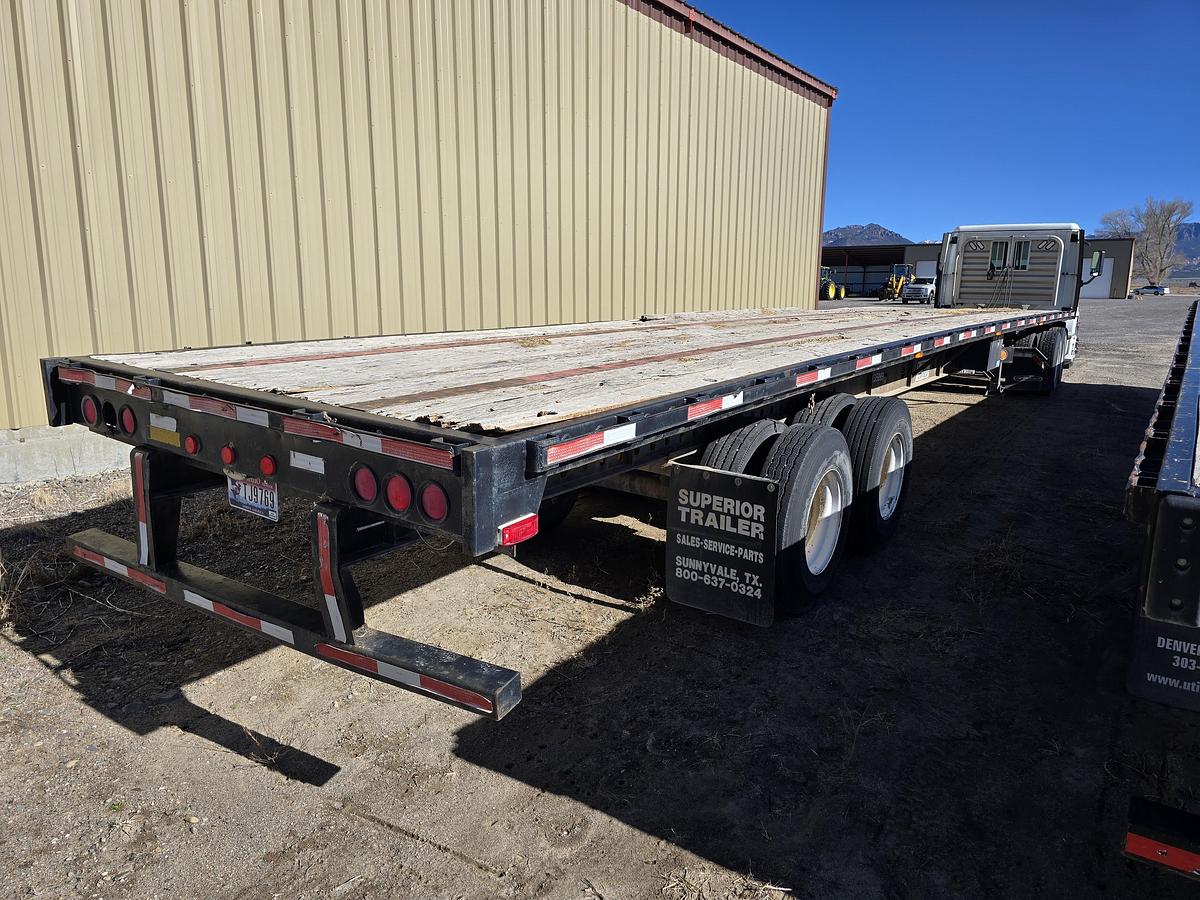 Used 48' Transcraft Flatbed Hay Trailer