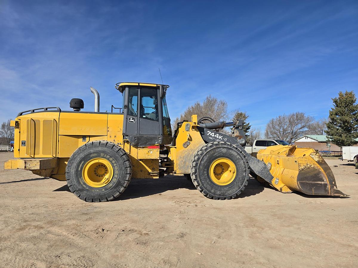 Used 2015 John Deere 744K-II High Lift Wheel Loader